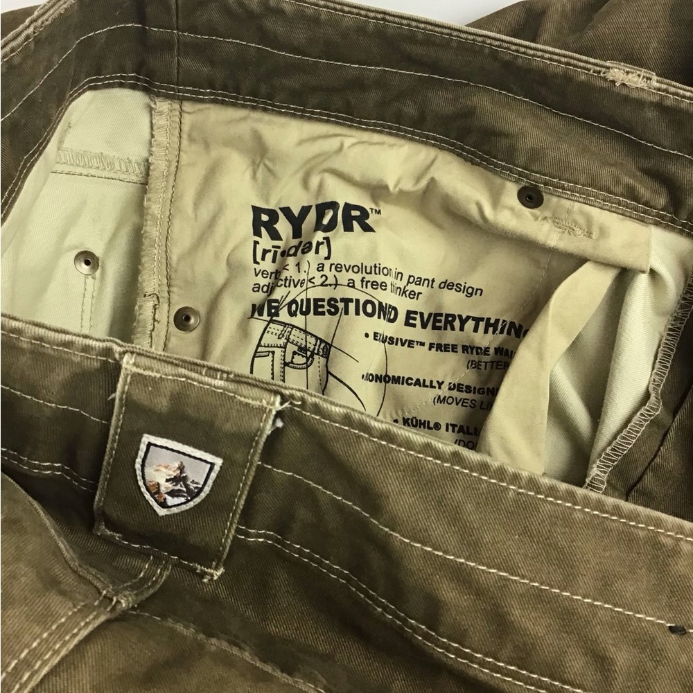 Men's Kuhl RYDR pants men’s 36 brown - Picture 11 of 13